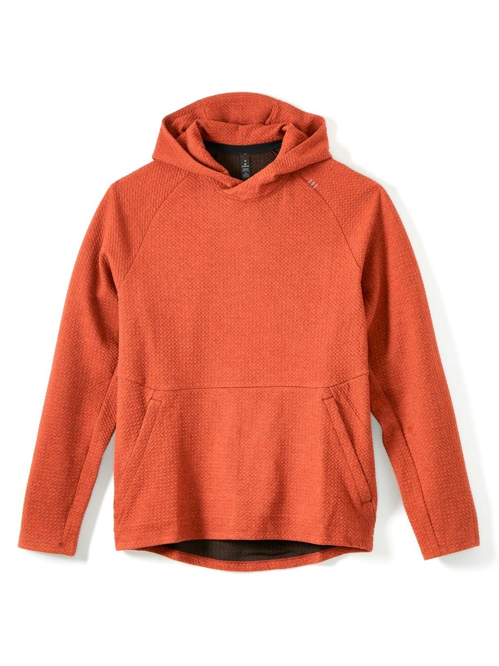 LULULEMON Men's Hooded Sweater in Burnt Orange At Ease Hoodie